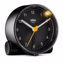 Braun BC01B réveille-matin Réveil à quartz Noir
