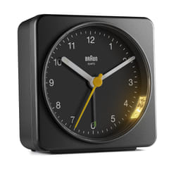 Braun BC03B réveille-matin Réveil à quartz Noir
