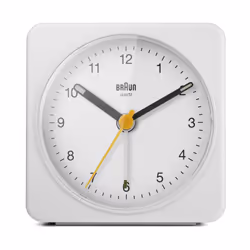 Braun BC03 Réveil à quartz Blanc