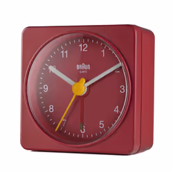 Braun BC02R réveille-matin Réveil à quartz Rouge - Vue supplémentaire 4