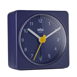Braun BC02BL réveille-matin Réveil à quartz Bleu