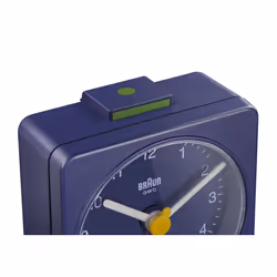 Braun BC02BL réveille-matin Réveil à quartz Bleu
