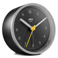 Braun BC12SB réveille-matin Réveil à quartz Noir, Argent