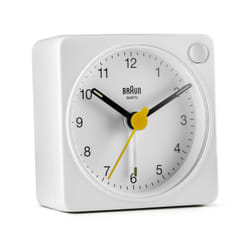 Braun BC02XW réveille-matin Réveil à quartz Blanc