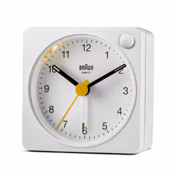 Braun BC02XW réveille-matin Réveil à quartz Blanc