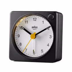 Braun BC02XBW réveille-matin Réveil à quartz Noir, Blanc