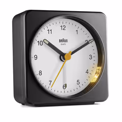Braun BC03BW réveille-matin Réveil à quartz Noir, Blanc