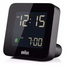 Braun BC09B réveille-matin Réveil numérique Noir