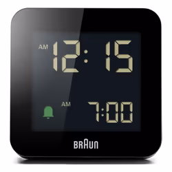 Braun BC09B réveille-matin Réveil numérique Noir - Vue supplémentaire 4