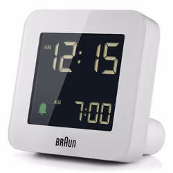 Braun BC09W réveille-matin Réveil numérique Blanc - Vue supplémentaire 4