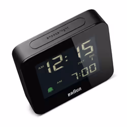 Braun BC09-DCF Réveil numérique Noir - Vue supplémentaire 5