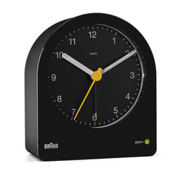 Braun BC22B réveille-matin Réveil à quartz Noir