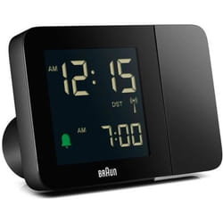 Braun Réveil radio piloté avec projection BC15BLA-DCF