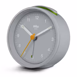 Braun BC12G réveille-matin Réveil à quartz Gris