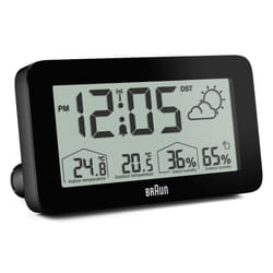 Braun BC13BP-DCF réveille-matin Réveil numérique Noir