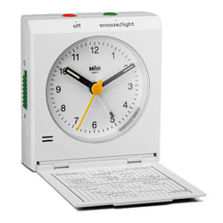 Braun BC05W Horloge murale et de table Analog clock Rectangle Blanc