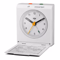 Braun BC05W Horloge murale et de table Analog clock Rectangle Blanc - Vue supplémentaire 4