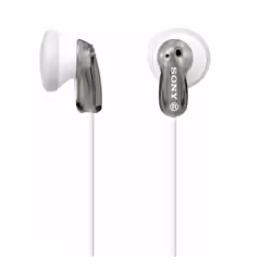 Sony MDR-E9LP, Avec fil, 18 - 22000 Hz, Musique, 6 g, Écouteurs, Gris, Blanc