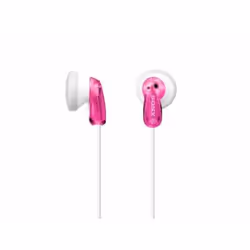 Sony MDR-E9LP, Avec fil, 18 - 22000 Hz, Musique, 6 g, Écouteurs, Rose, Blanc