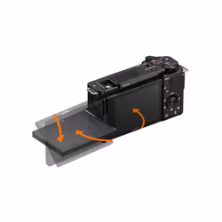 Sony α ZV-E10 Boîtier MILC 24,2 MP CMOS 6000 x 4000 pixels Noir - Vue supplémentaire 4