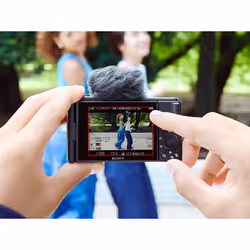 Sony ZV-1F Appareil Photo Compact 20,1 MP 4K Noir - Vue supplémentaire 6