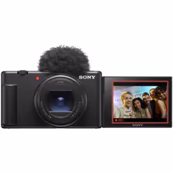 Sony ZV-1 II, 20,1 MP, 5472 x 3648 pixels, Exmor RS CMOS, 4K Ultra HD, Écran tactile, Noir