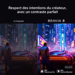 Sony FWD-77XR80 TV 77" 4K Ultra HD Smart TV Noir - Vue supplémentaire 2