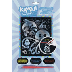 OZ International Scraper Argent Kawaii - Sous L'Océan