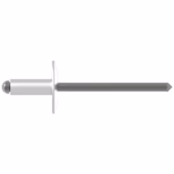 Informations techniques Diamètre de la tête : 16 Diamètre du mandrin : 2.7 mm Diamètre du rivet tubulaire : 4.8 mm Diamètre t ...
