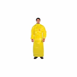 Tablier avec cordon d’attache. Haute protection contre les liquides et les particules chimiques. Tablier dissipant l'électric ...