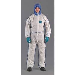 Ansell - Combinaison de protection AlphaTec 1800 Comfort taille s blanc / bleu epi iii - WN18B-00195-02