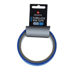 Fond de jante adhésif pour conversion route-VTT tubetype en tubeless Weldtite - bleu - 19/23mm x 10 m