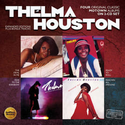 Cherry Red Records Thelma Houston: The Devil In Me / Ready To Roll / Ride To The Rainbow / Reachin’ All Around, Four Original Classic Motown Albums On 2CD Set CD Soul
