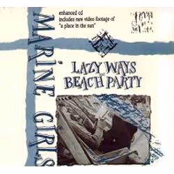 Cherry Red Records Lazy Ways / Beach Party CD Marine Girls