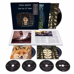 Cherry Red Records Chris Squire: Fish Out Of Water, 2CD / 2DVD / 1LP / 2 X 7″ Singles Limited Edition Boxset, Rock, DVD/CD, C ...