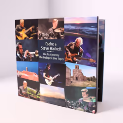 Cherry Red Records Djabe & Steve Hackett: Life Is A Journey, The Budapest Live Tapes, Three Disc: 2CD/1DVD Set, Rock, DVD ...