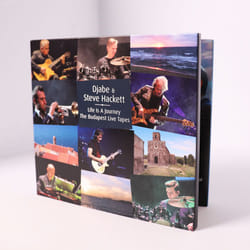 Cherry Red Records Djabe & Steve Hackett: Life Is A Journey, The Budapest Live Tapes, Three Disc: 2CD/1DVD Set DVD/CD Rock Steve Hackett & Djabe