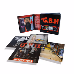 Cherry Red Records Charged G.B.H, 1981 – 84, 4CD Clamshell Box Set, Punk, CD, GBH, Support physique, Adulte