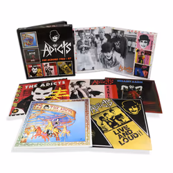 Cherry Red Records The Adicts: The Albums 1982 – 87, 5CD Clamshell Box Set, Punk, CD, Adicts, Support physique, Adulte
