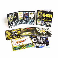 Cherry Red Records G.B.H: The Rough Justice Years, 5CD Clamshell Boxset, Punk, CD, GBH, Support physique, Adulte