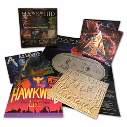 Cherry Red Records Hawkwind: The Emergency Broadcast Years 1994 – 1997, 5CD Remastered Clamshell Boxset, Rock, CD, Hawkwind,  ...