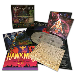 Cherry Red Records Hawkwind: The Emergency Broadcast Years 1994 – 1997, 5CD Remastered Clamshell Boxset CD Rock