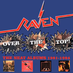 Cherry Red Records Raven: Over the Top! The Neat Albums 1981-1984, 4CD Clamshell Boxset, Métal, CD, Raven, Support physique, ...