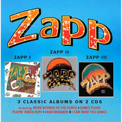 Cherry Red Records Zapp I / Zapp II / Zap III: 3 Classic Albums on a 2CD Deluxe Edition, CD, Support physique, Adulte