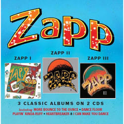 Cherry Red Records Zapp I / Zapp II / Zap III: 3 Classic Albums on a 2CD Deluxe Edition CD