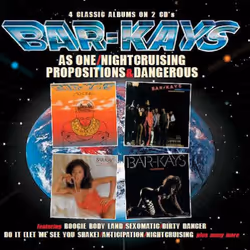 Cherry Red Records Bar-Kays: As One / Nightcruising Propositions / Dangerous, 4 Classic Albums On 2 CDs, Soul, CD, Bar-Kays,  ...