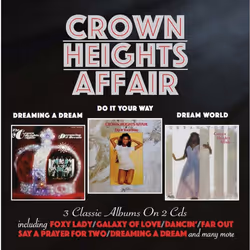 Cherry Red Records Crown Heights Affair: Dreaming A Dream / Do It Your Way / Dream World, 3 Classic Albums On 2CDs, Soul, CD, ...