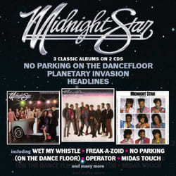 Cherry Red Records Midnight Star: No Parking On The Dancefloor / Planetary Invasion / Headlines, 3 Classic Albums On 2CDs CD Soul