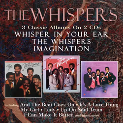 Cherry Red Records The Whispers: Whisper In Your Ear / The Whispers / Imagination, 3 Classic Albums On 2CDs, Soul, CD, The Wh ...