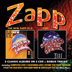 Cherry Red Records Zapp: The New Zapp IV U / Vibe, 2 Classic Albums on 2CDs: Deluxe Edition, Soul, CD, Zapp, Support physique ...